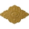 Ekena Millwork Ashford Ceiling Medallion, Hand-Painted Iridescent Gold, 42 3/4"W x 28 7/8"H x 1"P CM42X28ASIGS - alternate 1